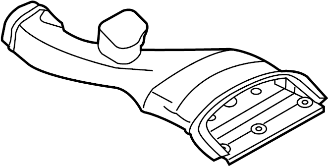 View 282103K210 Engine Air Intake Hose (Front) Full-Sized Product Image