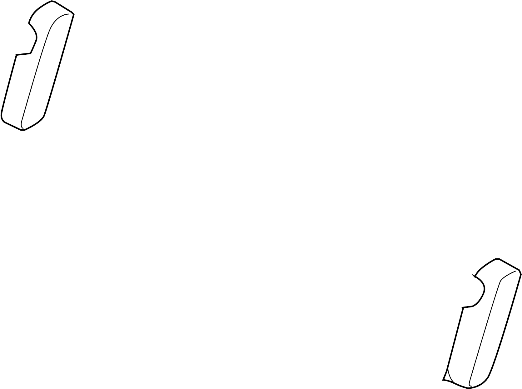 View 896700A300FZL Seat Back Cushion Cover (Right, Rear) Full-Sized Product Image