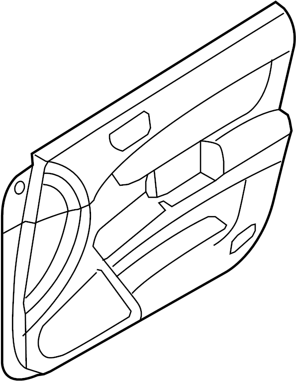 View 823503K500V2 Door Armrest (Left, Front) Full-Sized Product Image