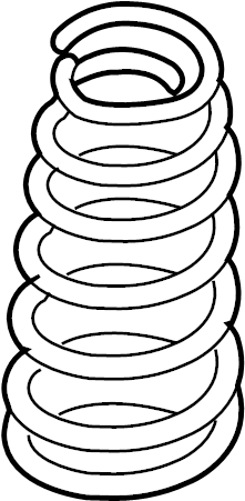 View 553503K050DS Coil Spring (Rear) Full-Sized Product Image