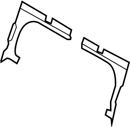 View 857843K000 Partition Panel (Left, Front) Full-Sized Product Image