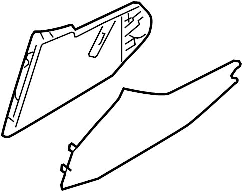 View 51457077823 Trim panel, I-panel, outer left Full-Sized Product Image