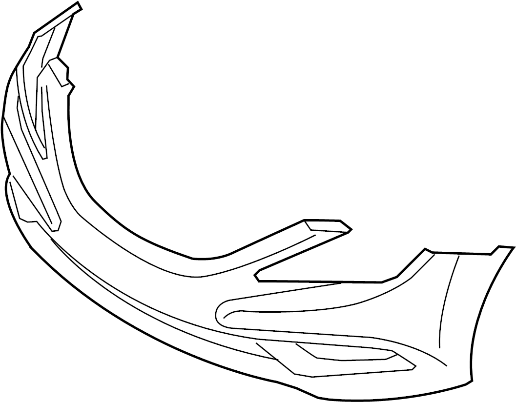 View 865113Q000 Bumper Cover (Front, Lower) Full-Sized Product Image