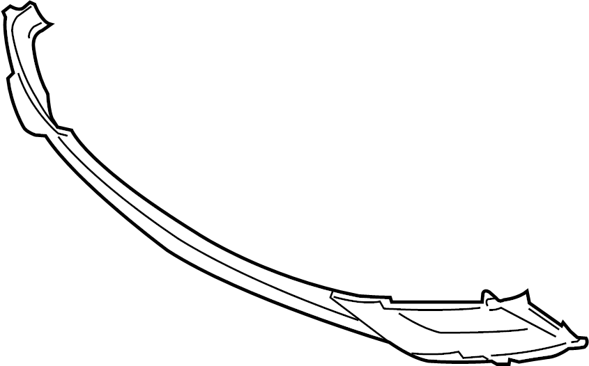 View 865123Q800 Grille (Front, Lower) Full-Sized Product Image