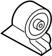 View 219103S150 Engine Mount (Front, Upper) Full-Sized Product Image