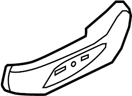 View 881813Q000RY Seat Trim Panel Full-Sized Product Image
