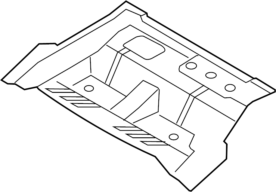 View 655113Q000 Floor Pan (Front, Rear) Full-Sized Product Image