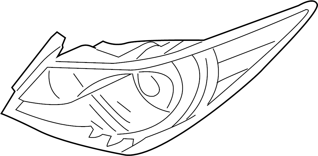 View 924013Q000 Tail Light Assembly (Left, Rear) Full-Sized Product Image