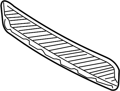 View 865612E000 Grille (Front, Lower) Full-Sized Product Image