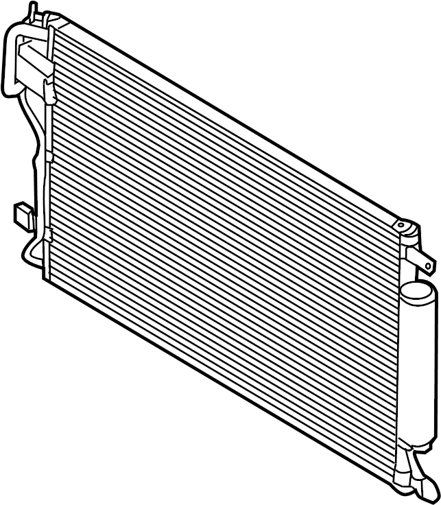 View 976062E100 CONDENSER ASSEMBLY - COOLER.  Full-Sized Product Image