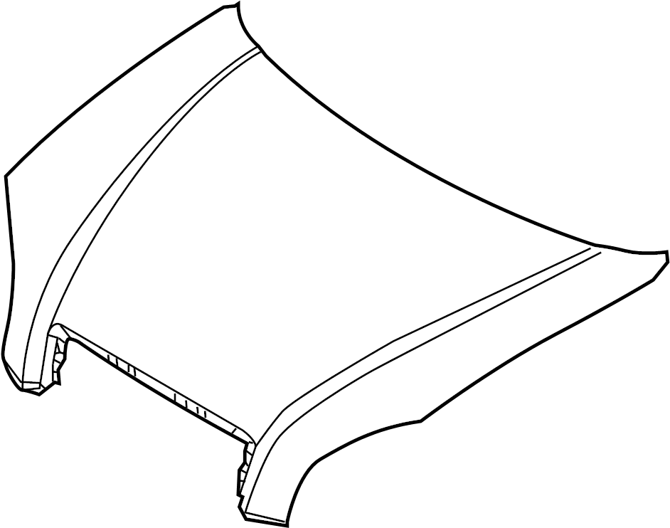 View 664002E020 Hood Panel Full-Sized Product Image