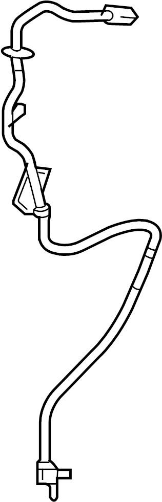 View 956702E300 ABS Wheel Speed Sensor (Left, Front) Full-Sized Product Image