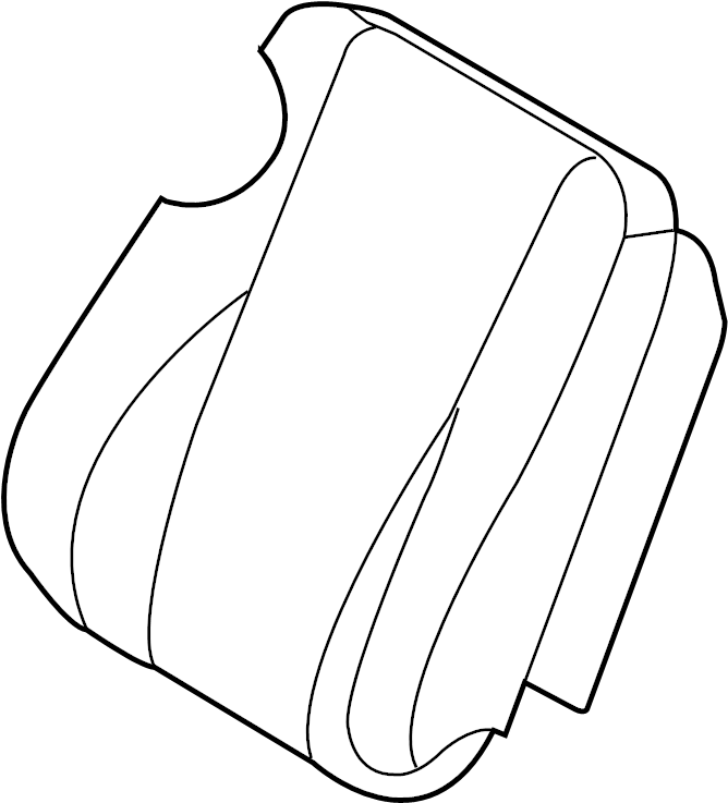 View 883702E360G8J Seat Back Cushion Cover (Front, Rear) Full-Sized Product Image