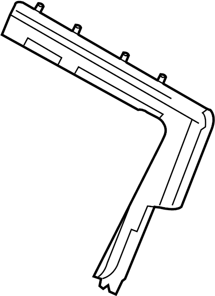View 894102E012WK Seat Back Frame (Rear) Full-Sized Product Image