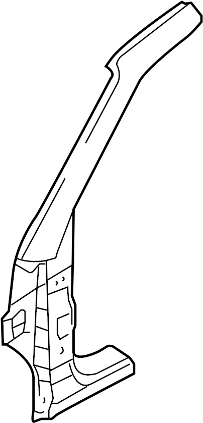 View 711202EB10 Body A-Pillar (Right, Lower) Full-Sized Product Image