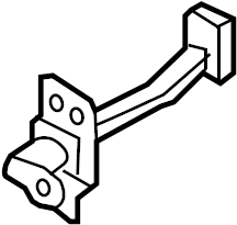 View 793902E000 Door Check (Right, Front) Full-Sized Product Image