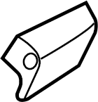 View 833502E010WK Door Armrest (Left, Rear) Full-Sized Product Image