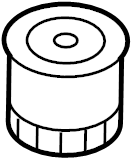 View 2630035505 Oil Filter (26300-35505) Full-Sized Product Image