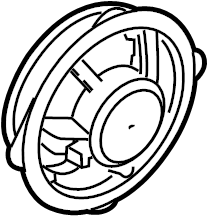 View 963302S000 Speaker (Front, Rear) Full-Sized Product Image