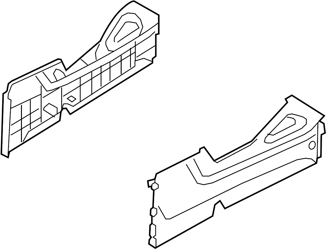 View 846122S1009P Console Panel (Right, Front) Full-Sized Product Image