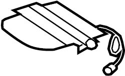 View 881902S250 Seat Heater Pad (Front) Full-Sized Product Image