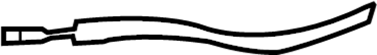 View 813712S000 Door Latch Cable (Front) Full-Sized Product Image