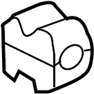 View 555132S110 Bushing - Stabilizer Bar.  Full-Sized Product Image