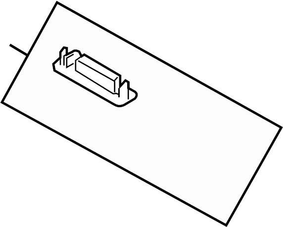 View 812602S000 OUTSIDE HDL & LOCK ASSY-T/LID Full-Sized Product Image