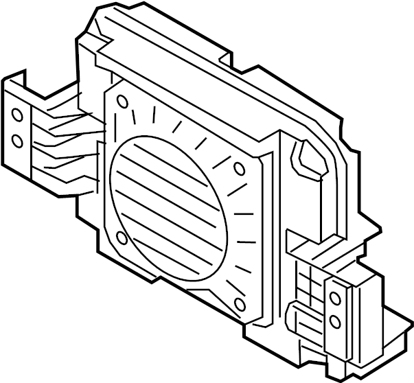 View 96395E6000 Hybrid / Electric Vehicle Sound Alert Speaker Full-Sized Product Image