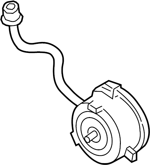 View 25386C2100 Engine Cooling Fan Motor Full-Sized Product Image