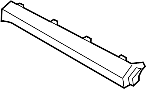 View 84796C2000TRY Instrument Panel Molding Full-Sized Product Image