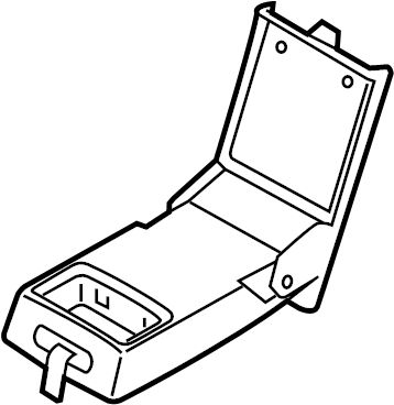 View 89900C2031SMC Seat Armrest (Rear) Full-Sized Product Image