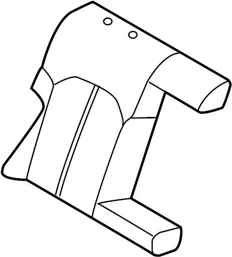View 89460C2KK0X2P Seat Back Cushion Cover (Right) Full-Sized Product Image