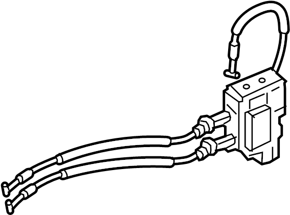 View 81310C1000 Actuator. Lock. Latch. (Left, Front) Full-Sized Product Image
