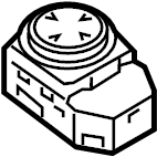 View 93530C1000 Door Mirror Switch Full-Sized Product Image