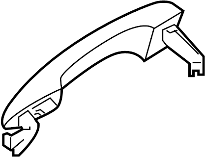 View 82661C1010 HANDLE ASSY-DOOR OUTSIDE,RH Full-Sized Product Image