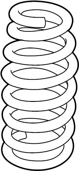 View 55350C2114 Coil Spring (Rear) Full-Sized Product Image
