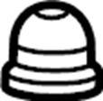 View 97803C2000 A/C Receiver Drier Cap Full-Sized Product Image