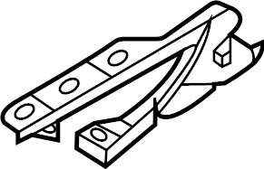 View 66910L1000 Hood Hinge (Left) Full-Sized Product Image