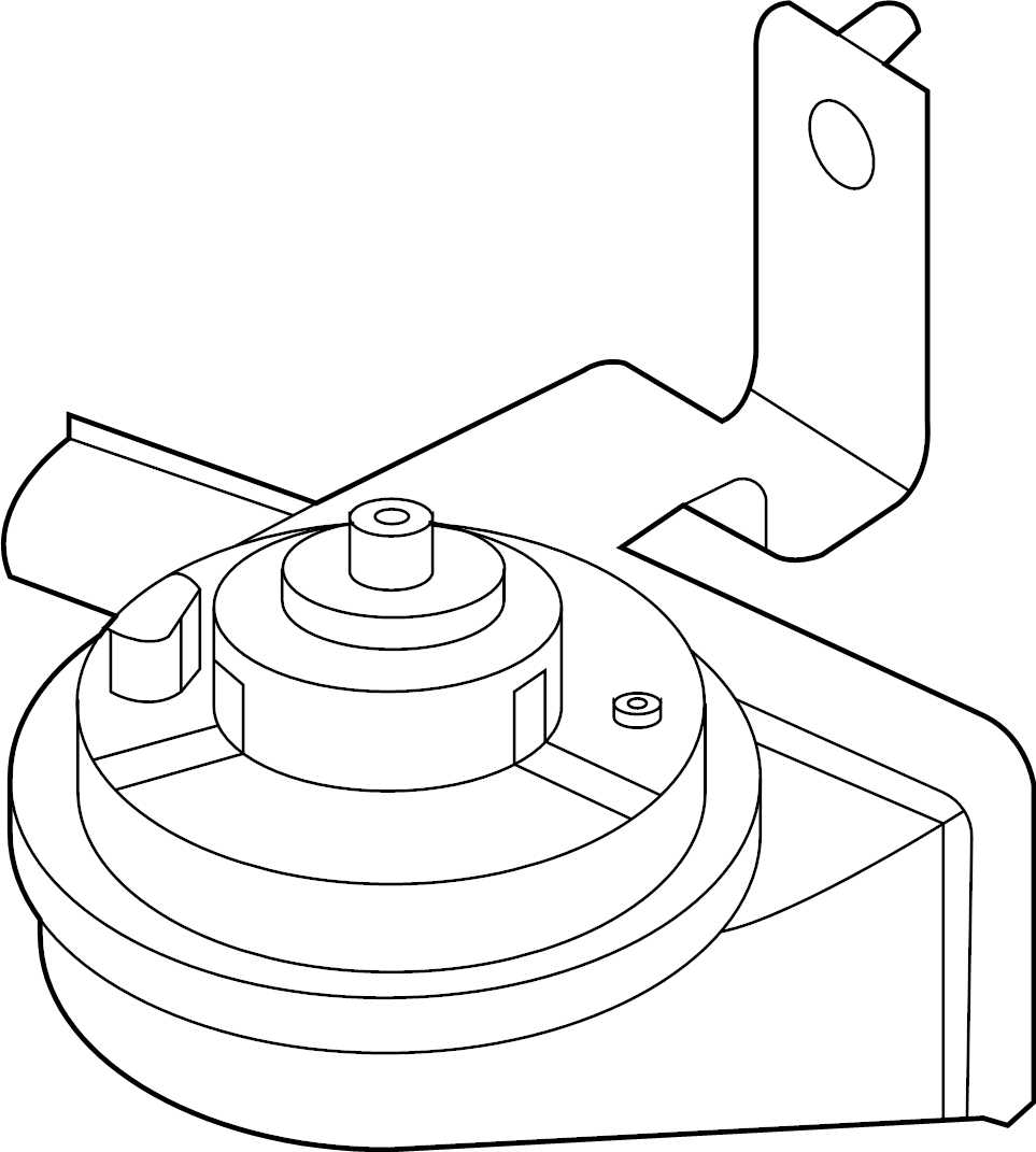 View 96611L1000 Horn Full-Sized Product Image