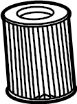 View 263502J000 Engine Oil Filter Element Full-Sized Product Image