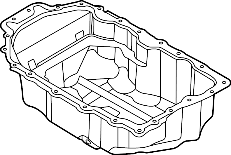 View 215102S101 Engine Oil Pan Full-Sized Product Image
