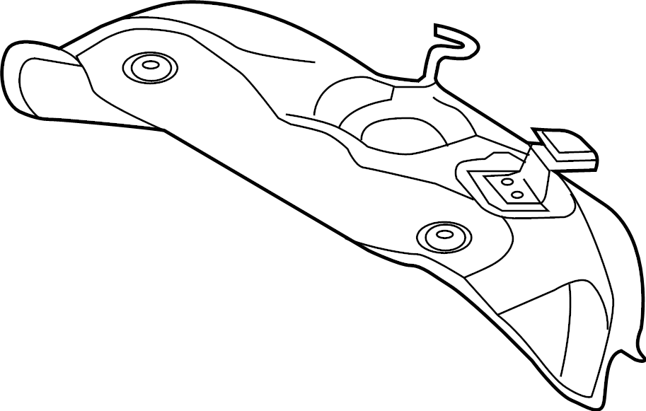 View 285252J300 Heat. Shield. Exhaust. Protector. Manifold.  Full-Sized Product Image