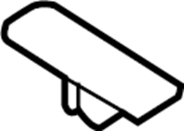 View 871143K000 Glass. Stopper. Windshield. (Rear, Upper, Lower) Full-Sized Product Image