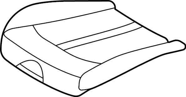 View 88160L1020VSM Seat Cover (Left, Front) Full-Sized Product Image