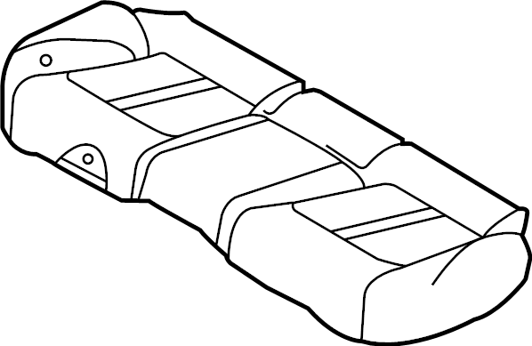 View 89160L0010VSM Seat Cover (Rear) Full-Sized Product Image