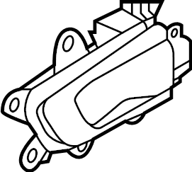 View 83620L1020YTH Interior Door Handle (Right, Rear) Full-Sized Product Image