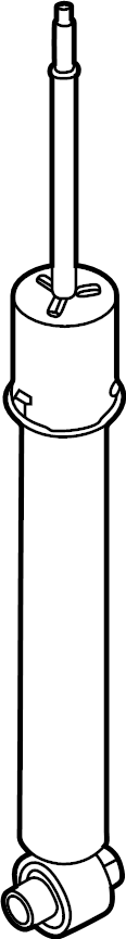 View 55307L0010 Suspension Shock Absorber (Rear) Full-Sized Product Image