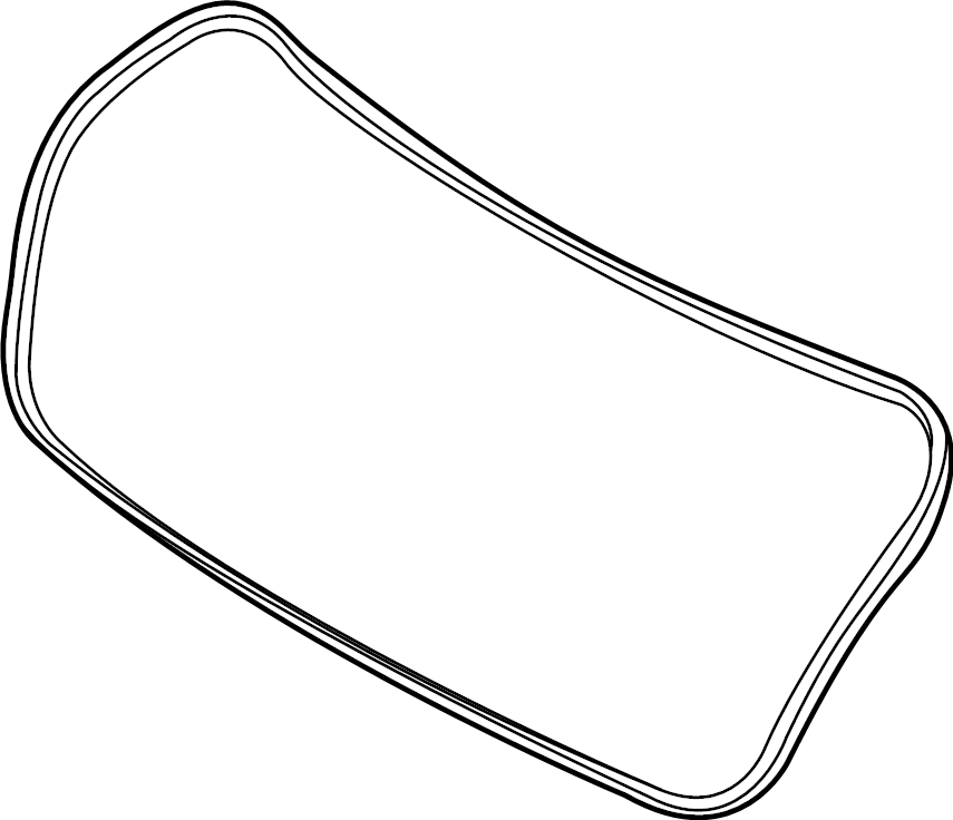 View 81061L0000 Deck Lid Seal Full-Sized Product Image