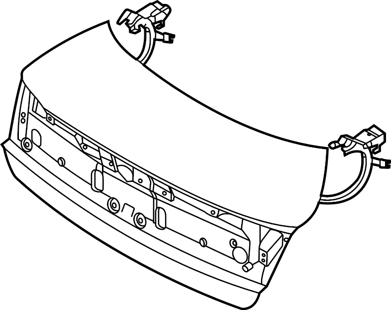View 69200L1010 Deck Lid Full-Sized Product Image